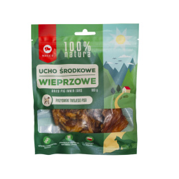 100% NATURA UCHO WIEPRZOWE ŚRODKOWE 100 g