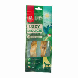 100% NATURA UCHO KRÓLICZE 2 SZT