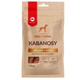 SP KABANOSY WOŁOWE Z RYŻEM 100 G